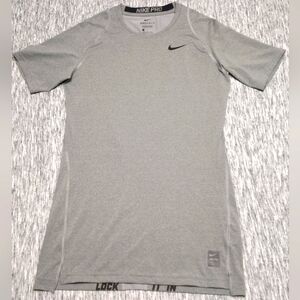 Nike Pro Dri-Fit Compression T-shirt, Men's Size Large, Grey